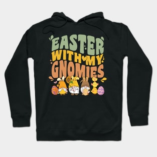 Easter Garden Gnome Egg Hunt Hoodie